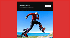 Desktop Screenshot of bionicboot.com